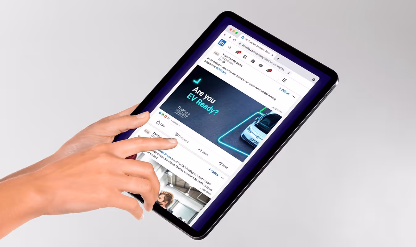 Thatcham Research EV Ready – Sample Social Media