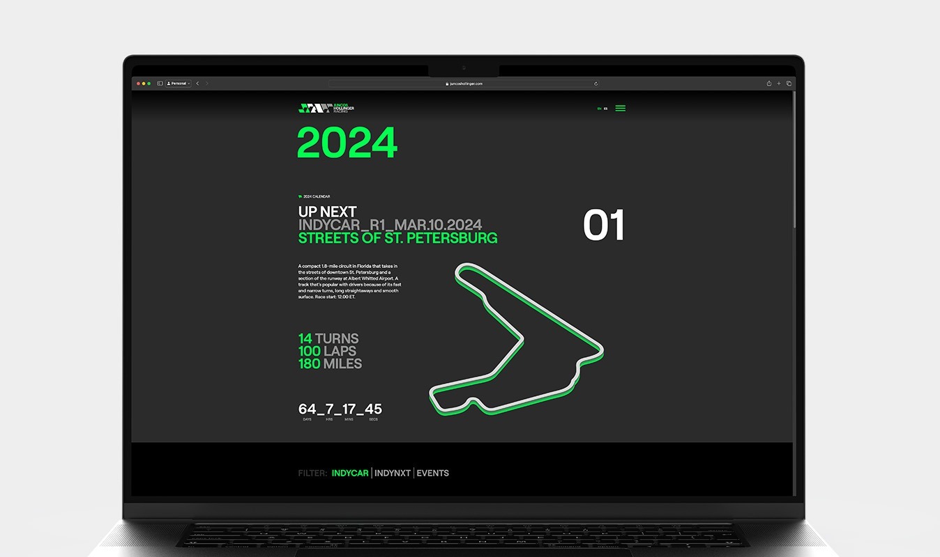 GroupWhistle Motorsport website design and development