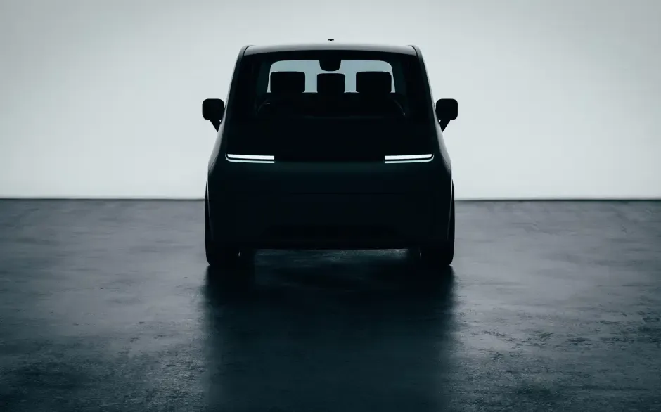 Silhouette of a car