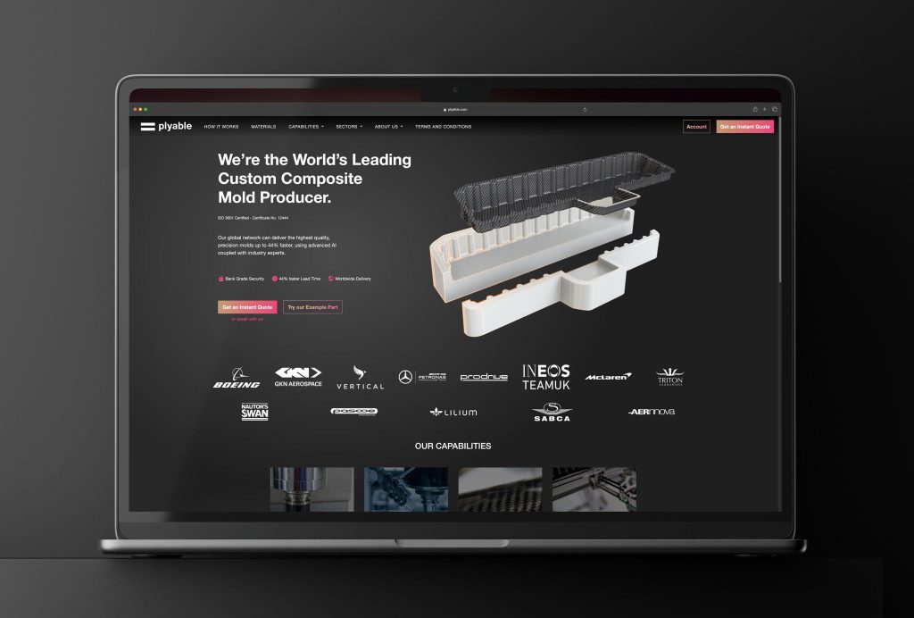 Plyable world-first for engineers with AI-powered automated mould design website