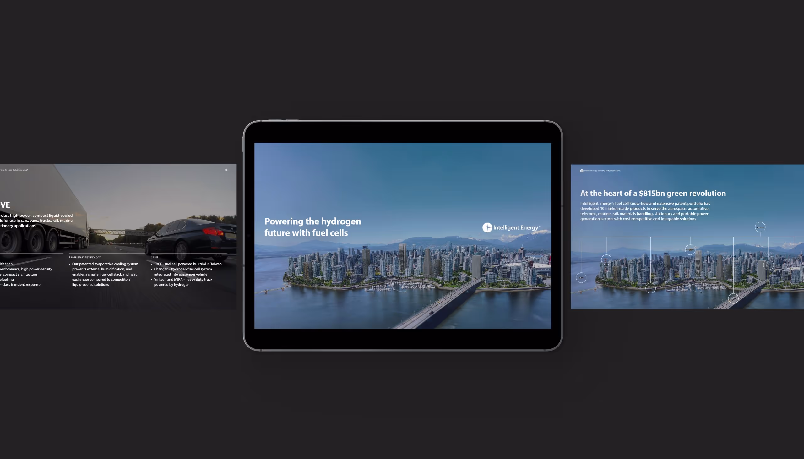 Market prospectus and investor materials for Intelligent Energy