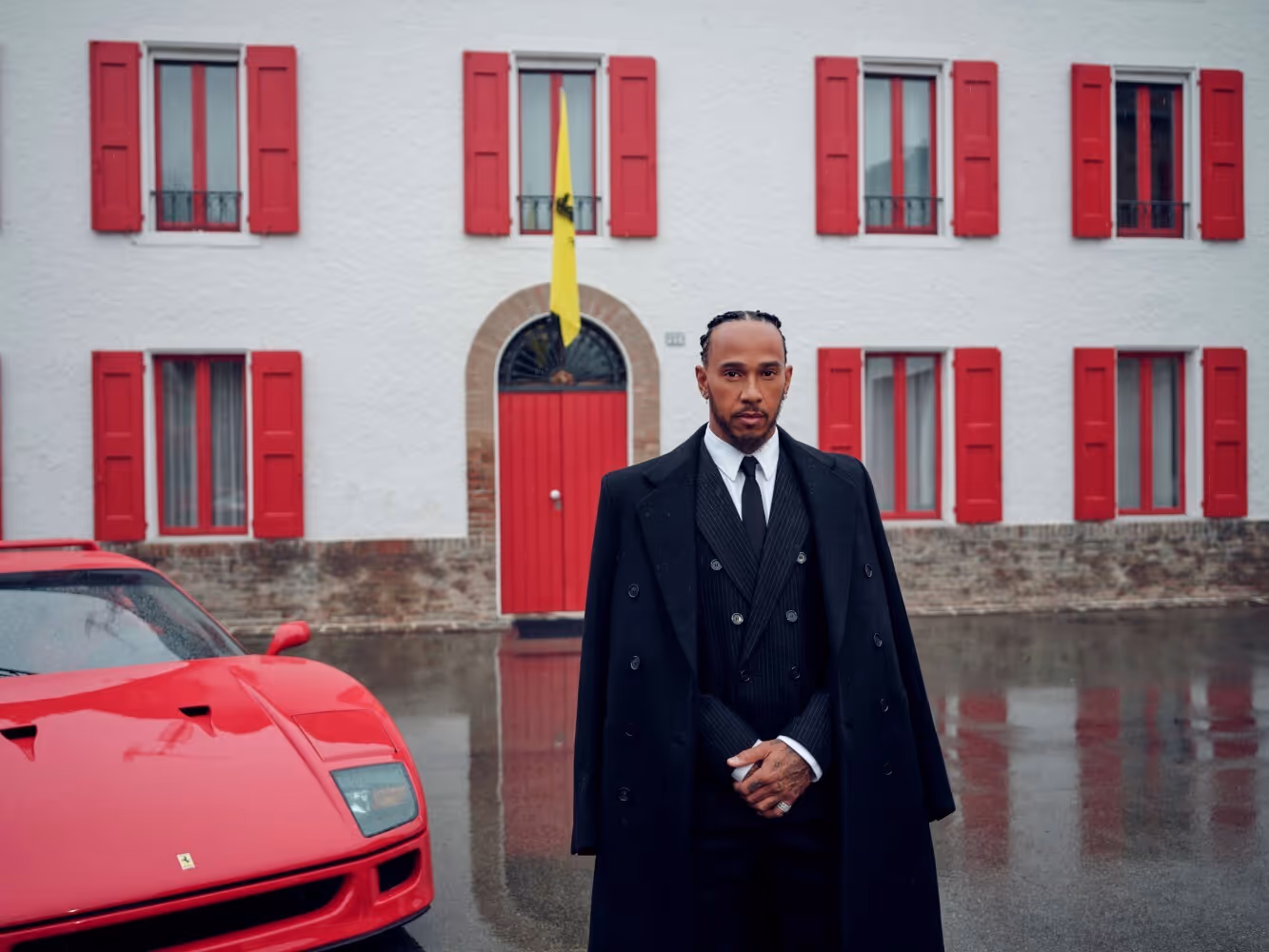 Lewis Hamilton visits Fiorano, Italy