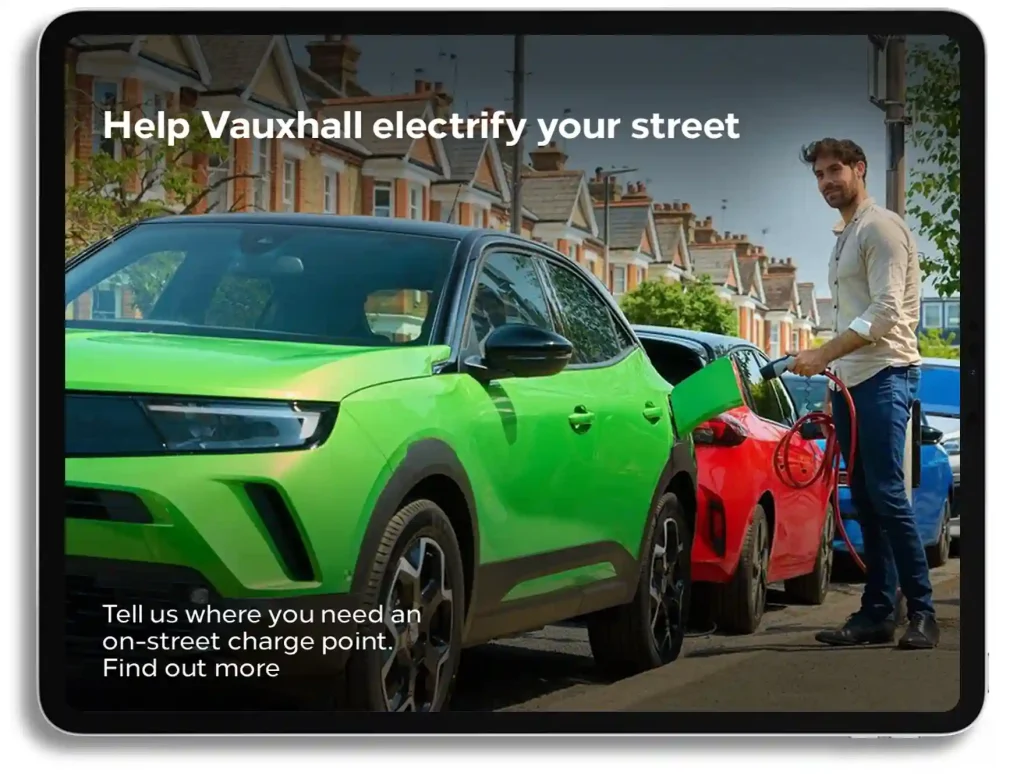 Char.gy and Vauxhall in our Electric Streets campaign
