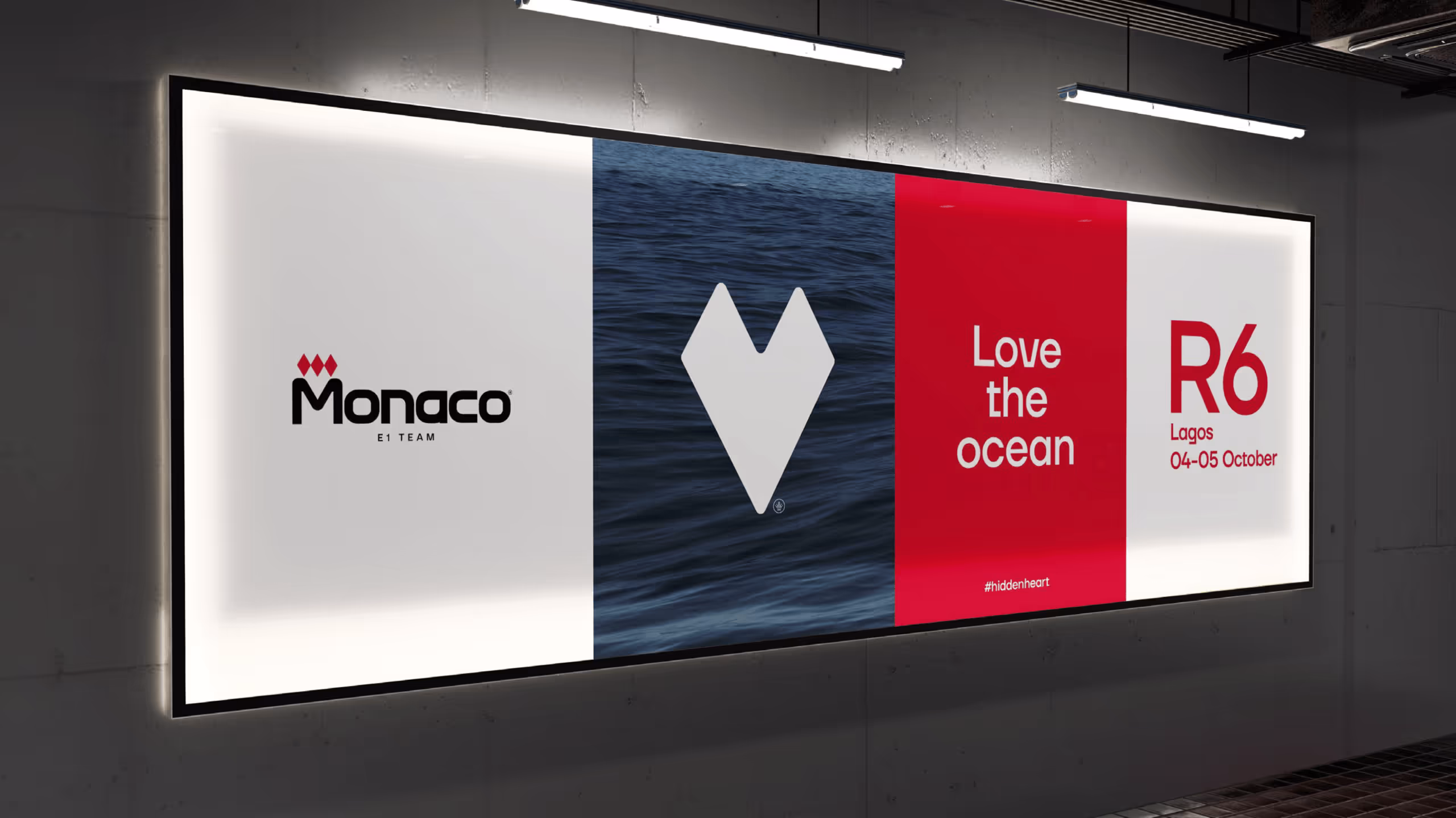 Developing brand identity concepts for Monaco's entry into the UIM E1 World Championship