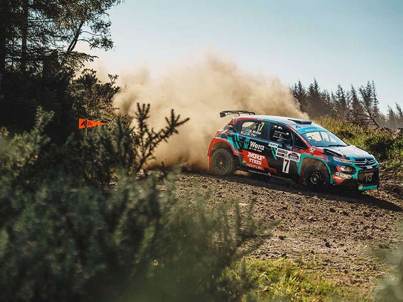 Scotland’s gravel forest stages are already a feature of the British Rally Championship.