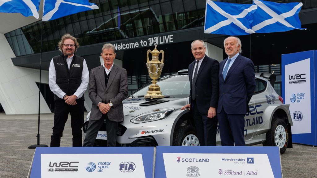 World Rally Championship to return to the UK with Rally Scotland from 2027